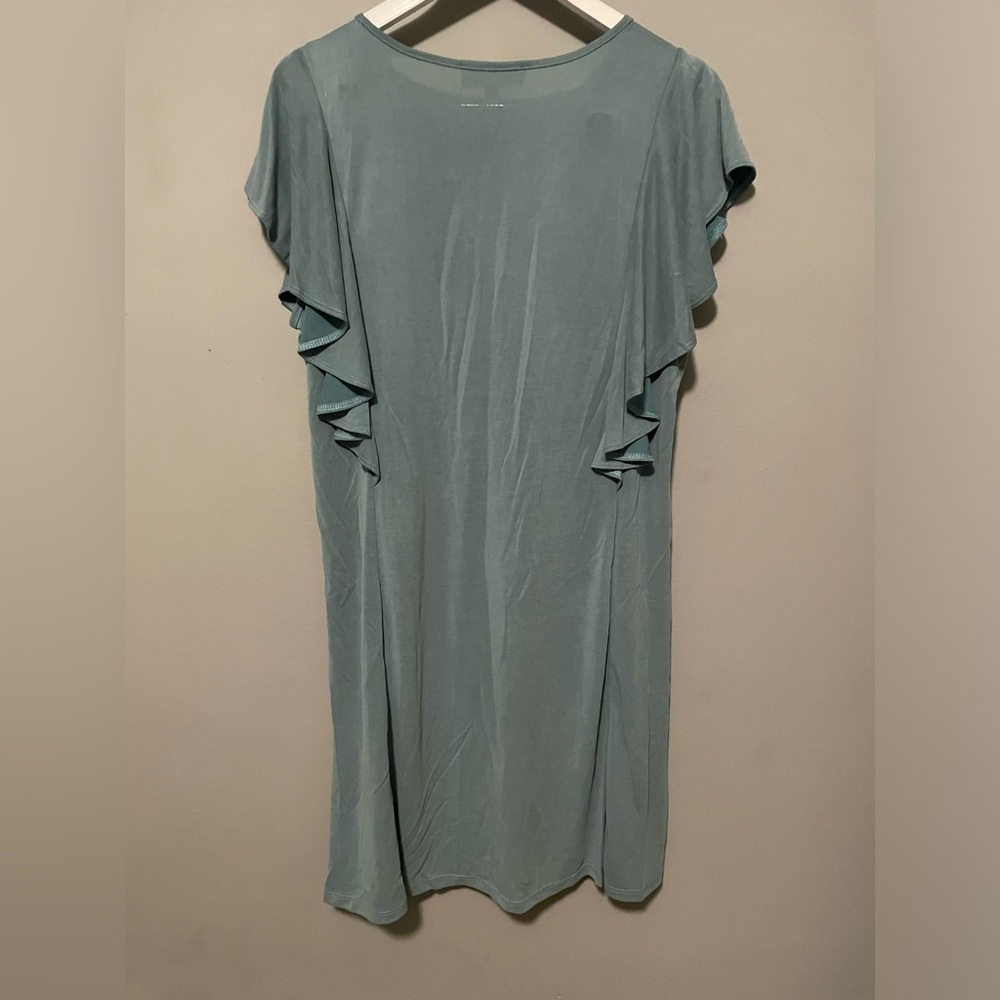 Sage Green Dress - Picture 2 of 3